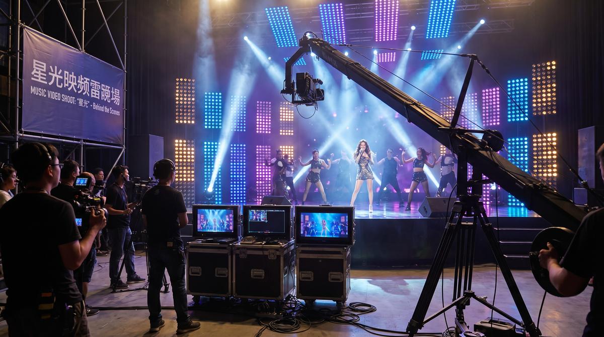 17c一起草MV拍摄视频幕后